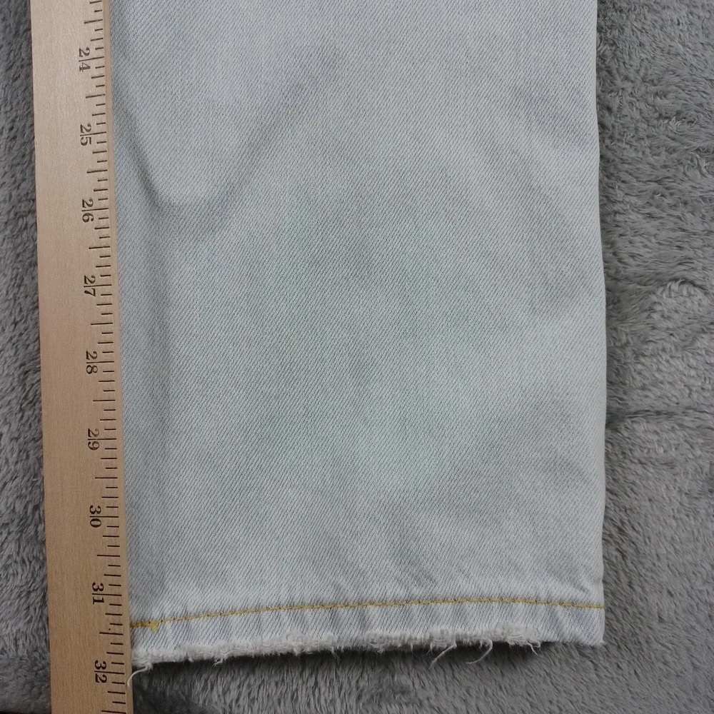 Levis 511 Jeans Mens 33x32 Blue Denim‎ Slim Fit Distressed Pockets Cotton